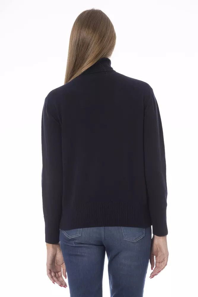 Γυναικείο πουλόβερ Baldinini Trend Blue Wool