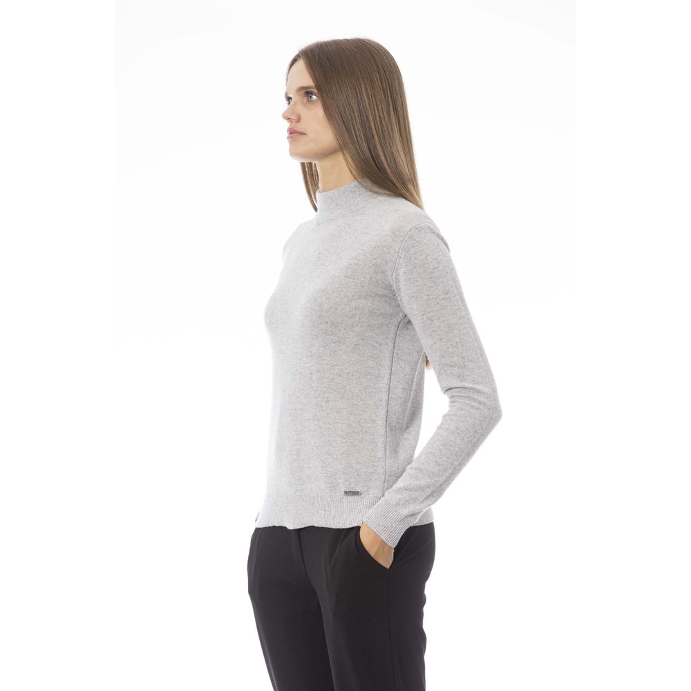 Γυναικείο πουλόβερ Baldinini Trend Grey Cashmere