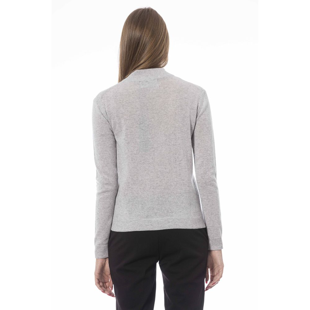 Γυναικείο πουλόβερ Baldinini Trend Grey Cashmere
