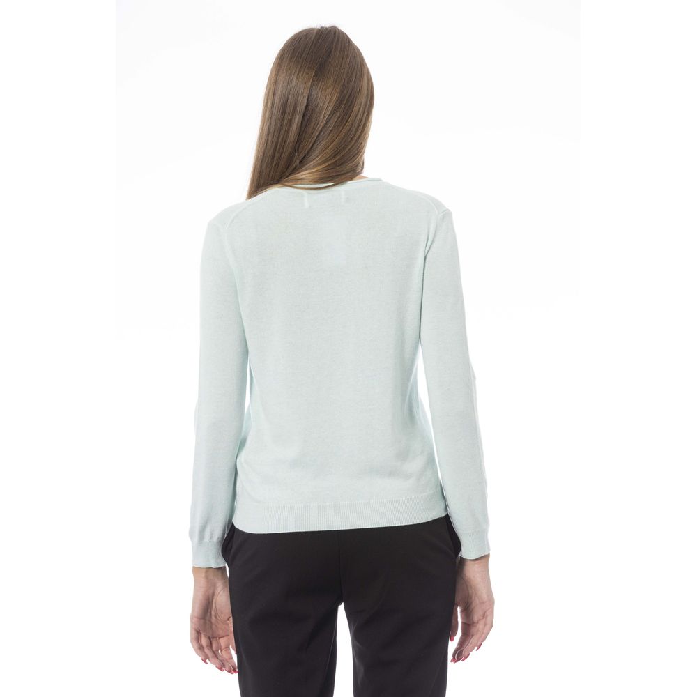 Γυναικείο πουλόβερ Baldinini Trend Light Blue Cashmere