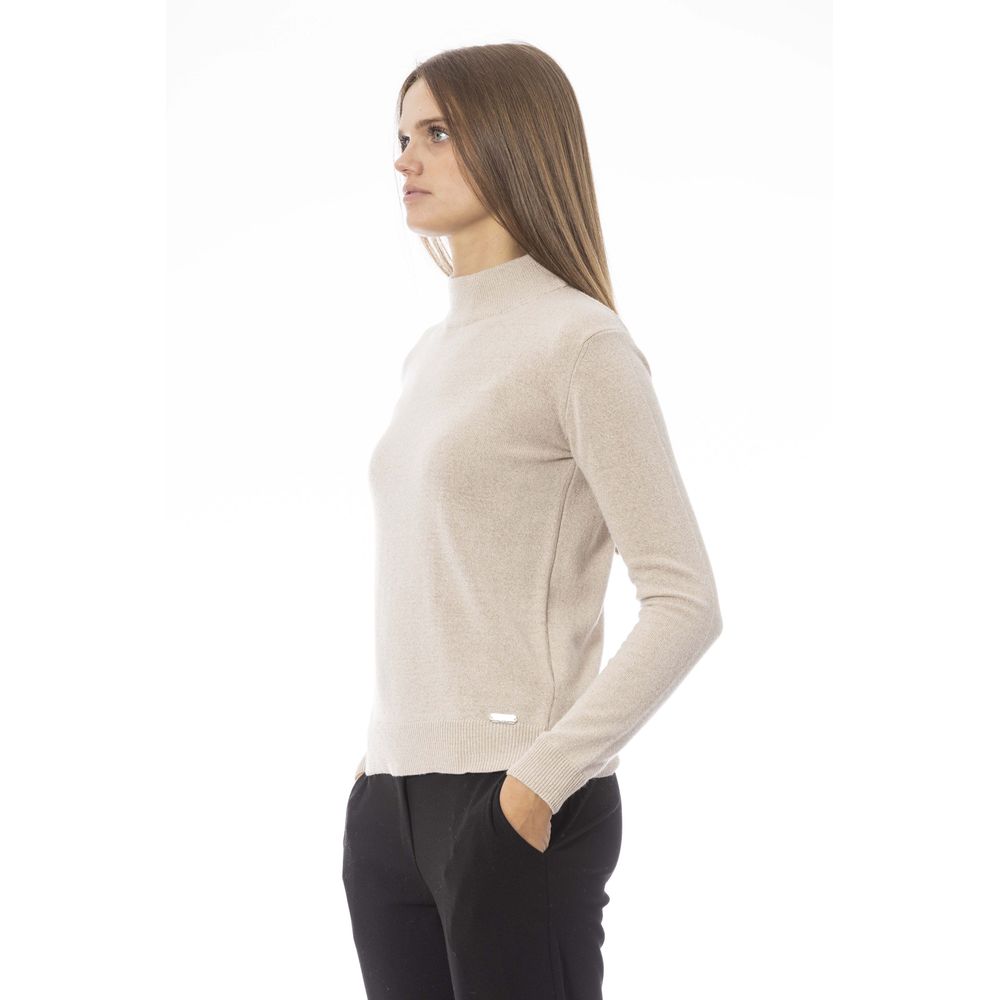 Γυναικείο πουλόβερ Baldinini Trend Beige Cashmere