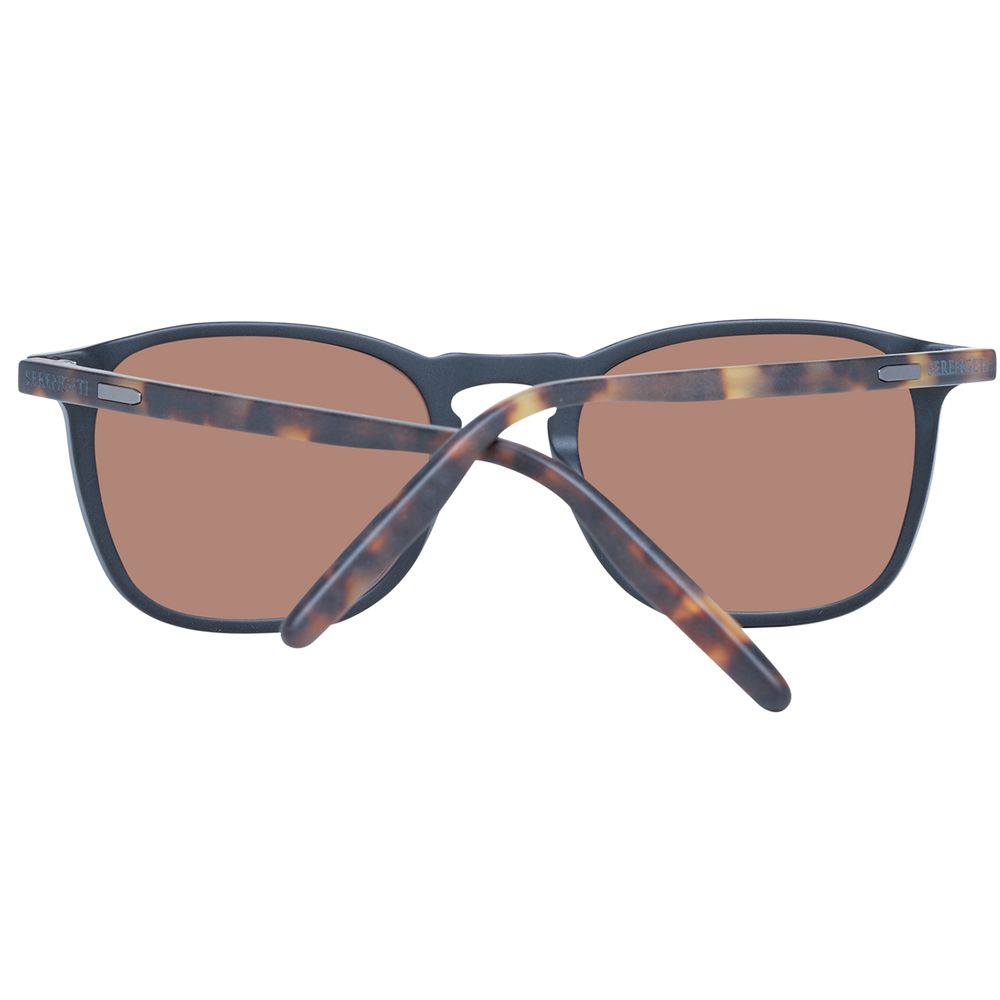 Serengeti Black Acetate Sunglasses