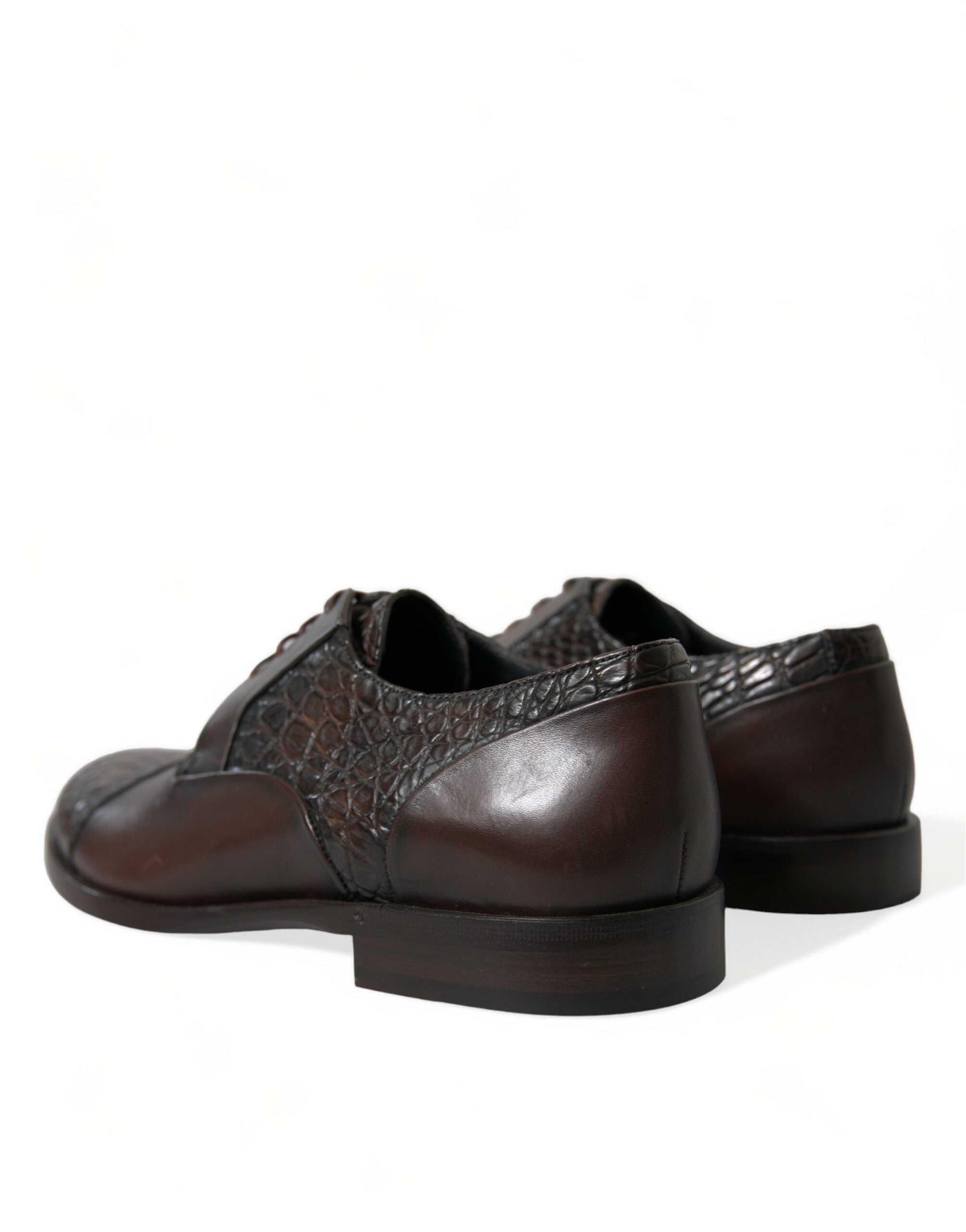 Κομψά δερμάτινα παπούτσια Oxford φόρεμα Dolce & Gabbana