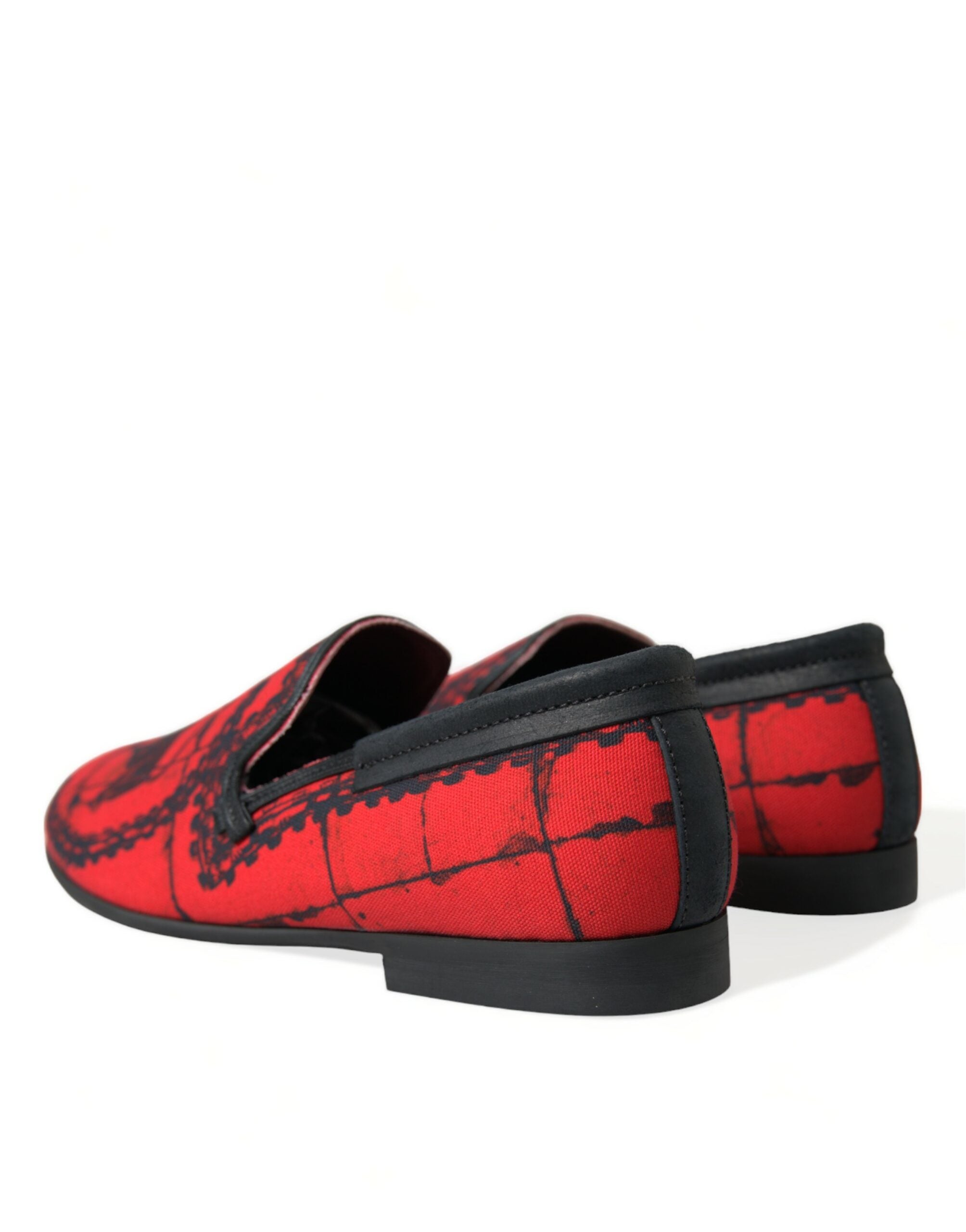 Luxe Red & Black Loafers εμπνευσμένα από τους Dolce & Gabbana Torero