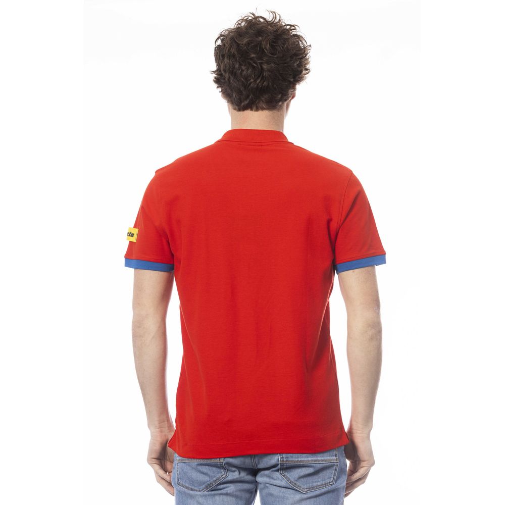 Ανδρικό μπλουζάκι πόλο Invicta Red Cotton