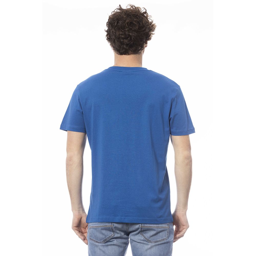 Ανδρικό μπλουζάκι Invicta Blue Cotton