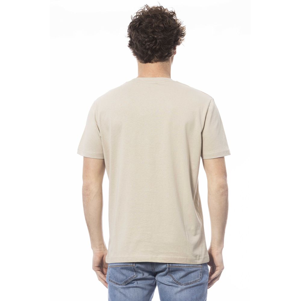 Ανδρικό μπλουζάκι Invicta Beige Cotton