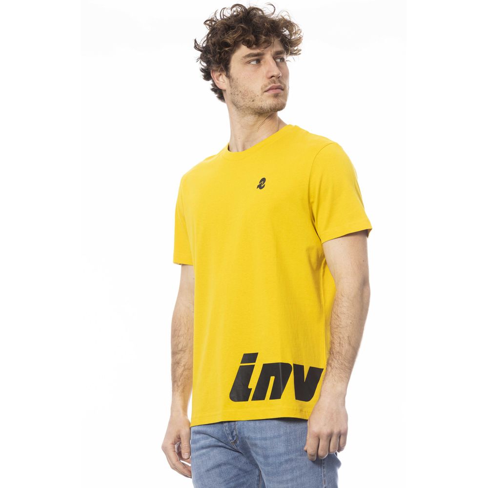 Ανδρικό T-shirt Invicta Yellow Cotton