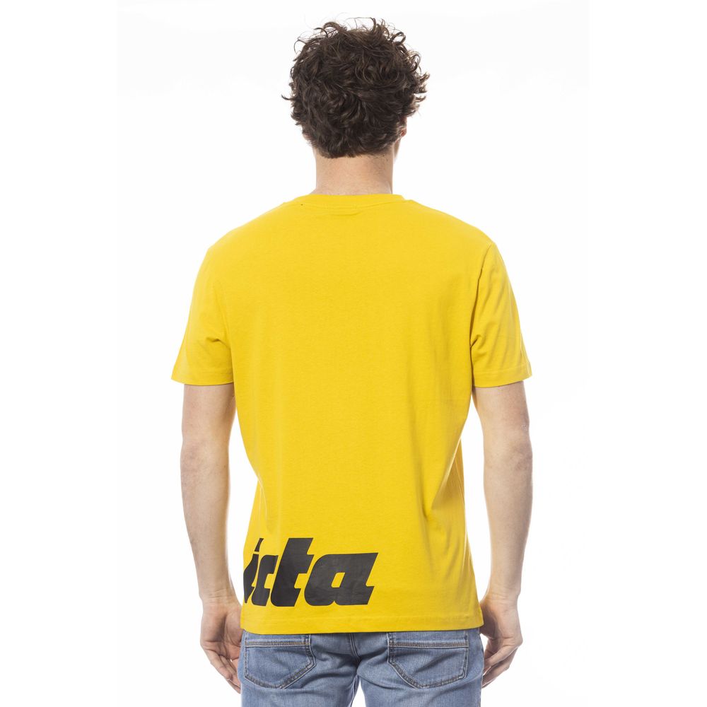 Ανδρικό T-shirt Invicta Yellow Cotton
