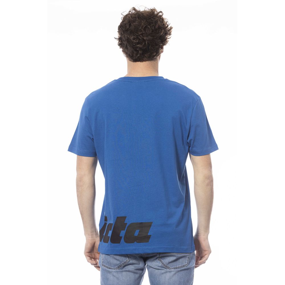 Ανδρικό μπλουζάκι Invicta Blue Cotton