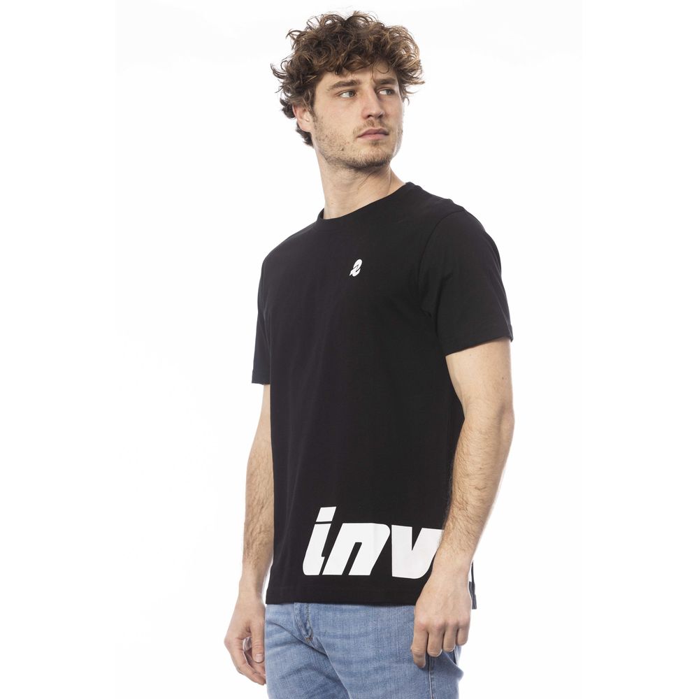 Ανδρικό μπλουζάκι Invicta Black Cotton