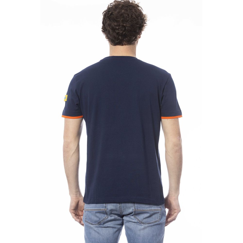 Ανδρικό μπλουζάκι Invicta Blue Cotton