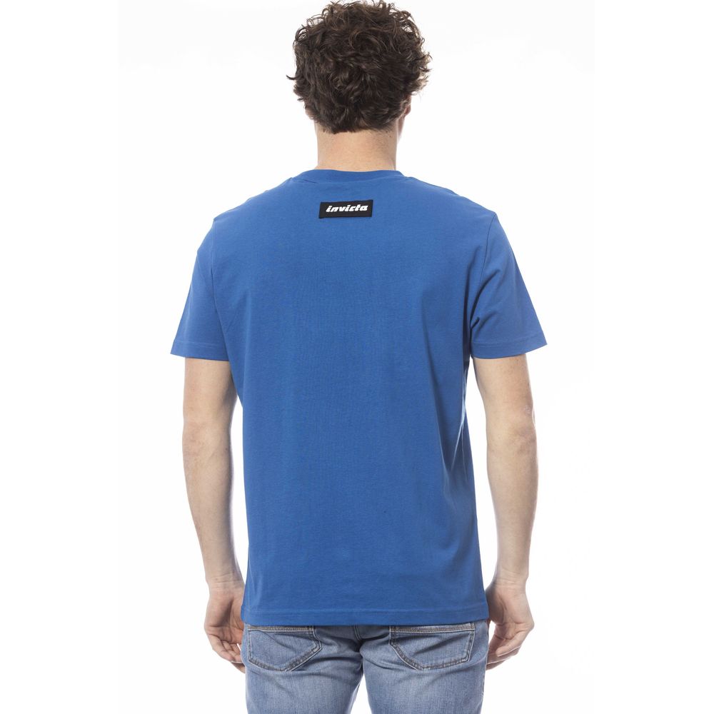 Ανδρικό μπλουζάκι Invicta Blue Cotton