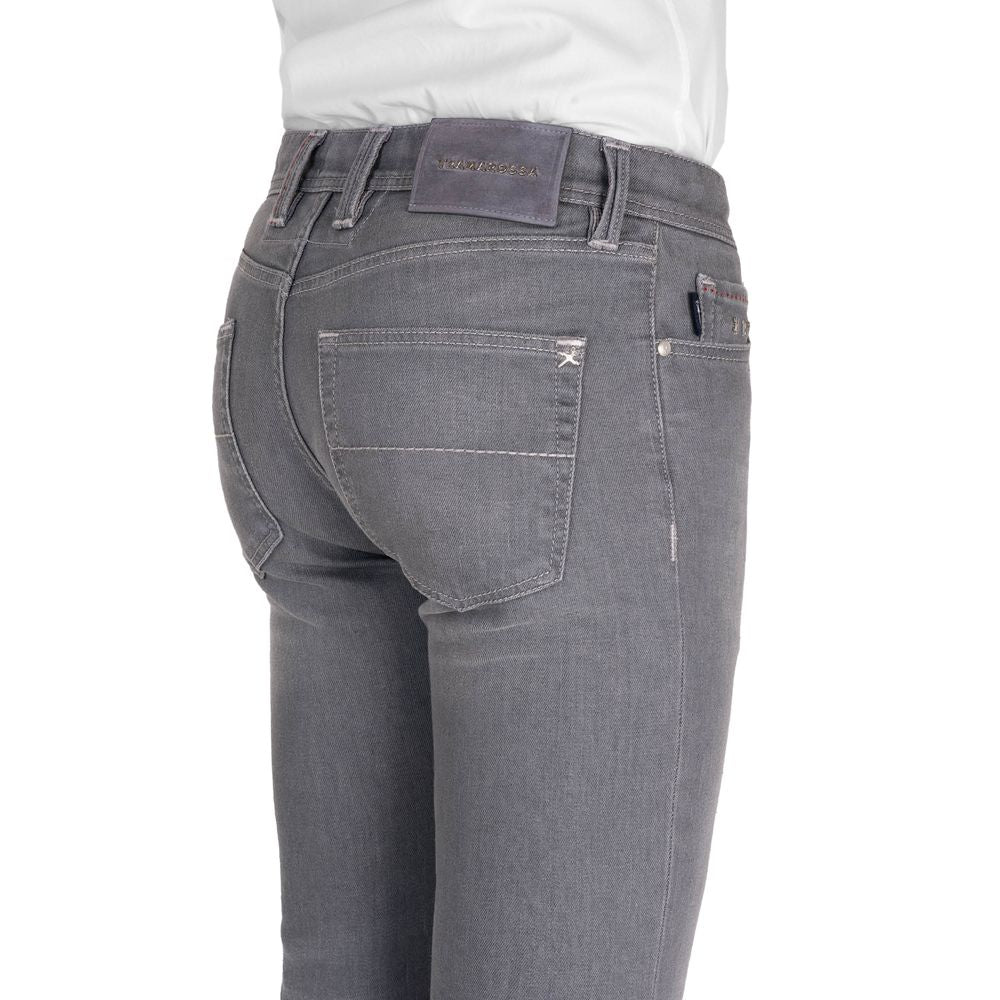 Ανδρικό τζιν Tramarossa Grey Cotton