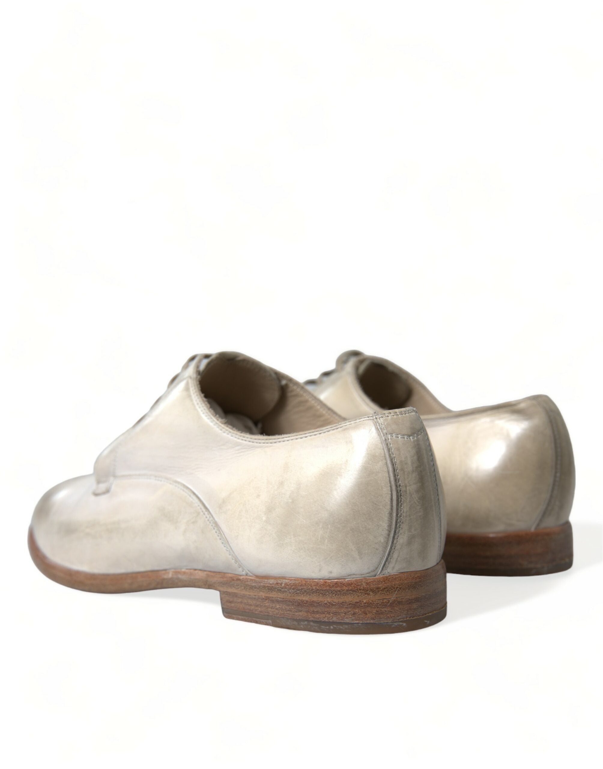Dolce & Gabbana Κομψά παπούτσια Derby White Skin