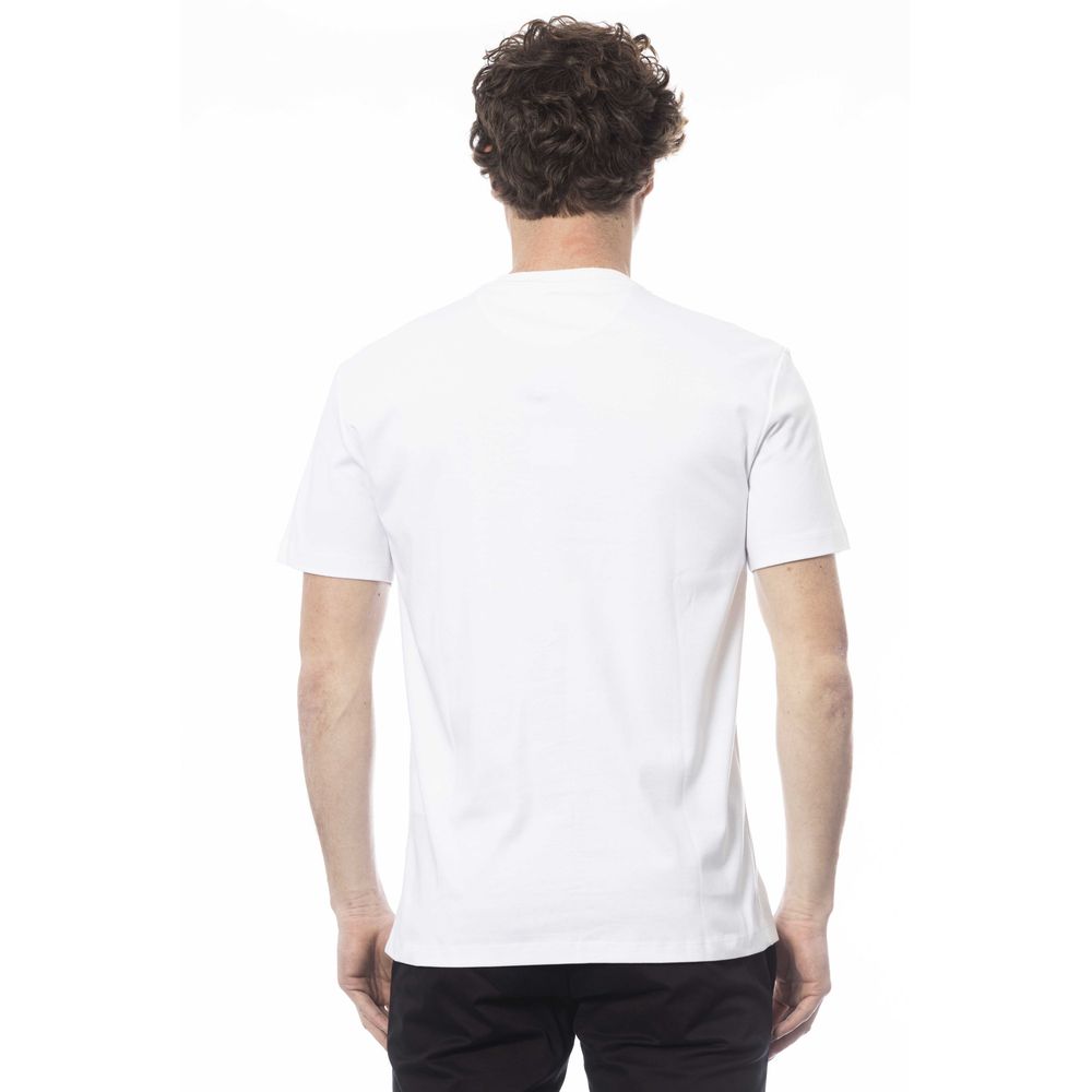 Ανδρικό μπλουζάκι Trussardi White Cotton