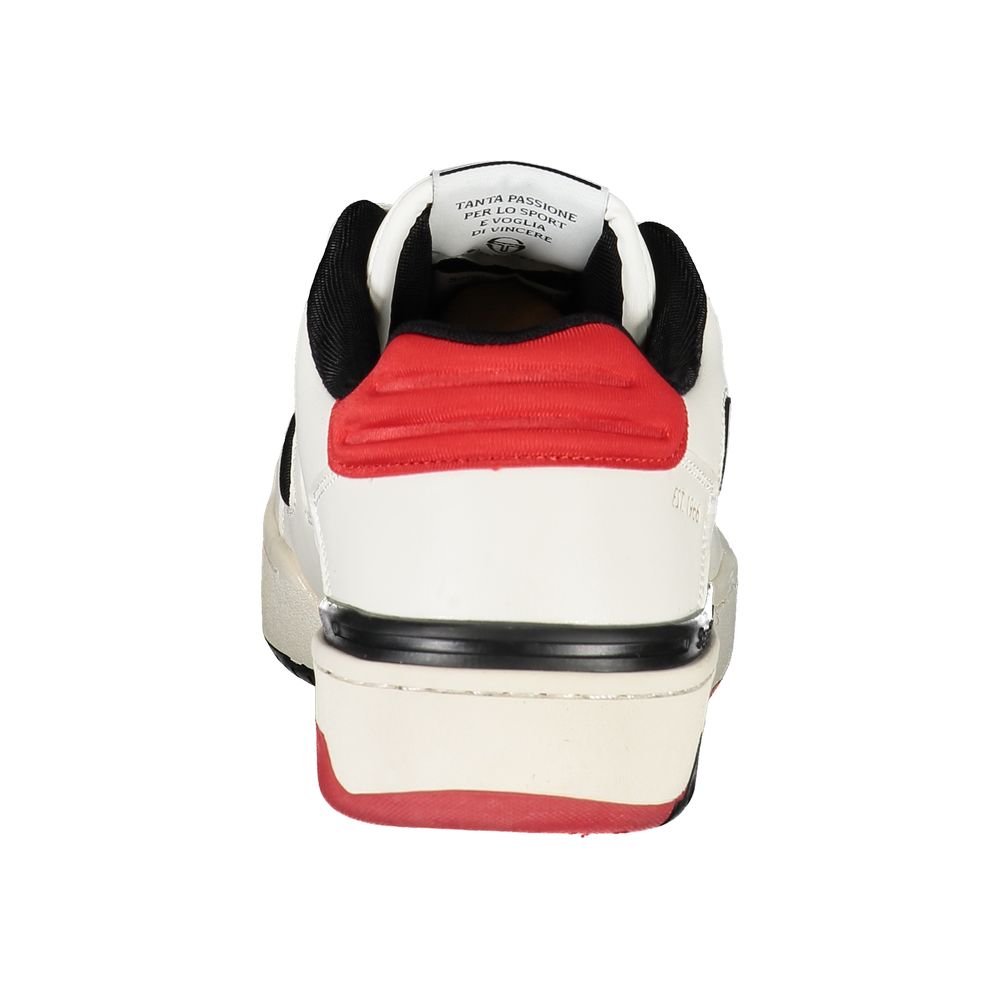 Sergio Tacchini Chic White Sports Sneakers με λεπτομέρειες αντίθεσης