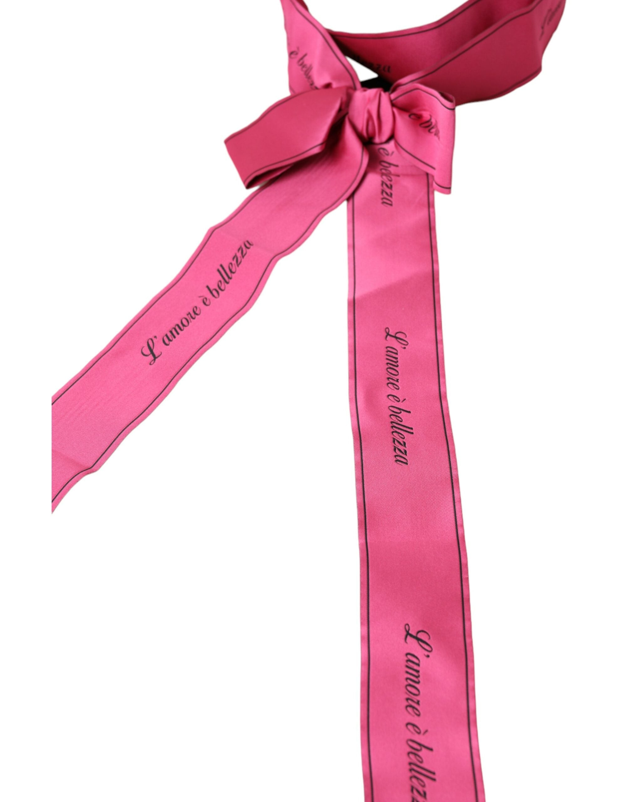 Ζώνη μέσης Dolce & Gabbana Pink L'Amore E'Bellezza