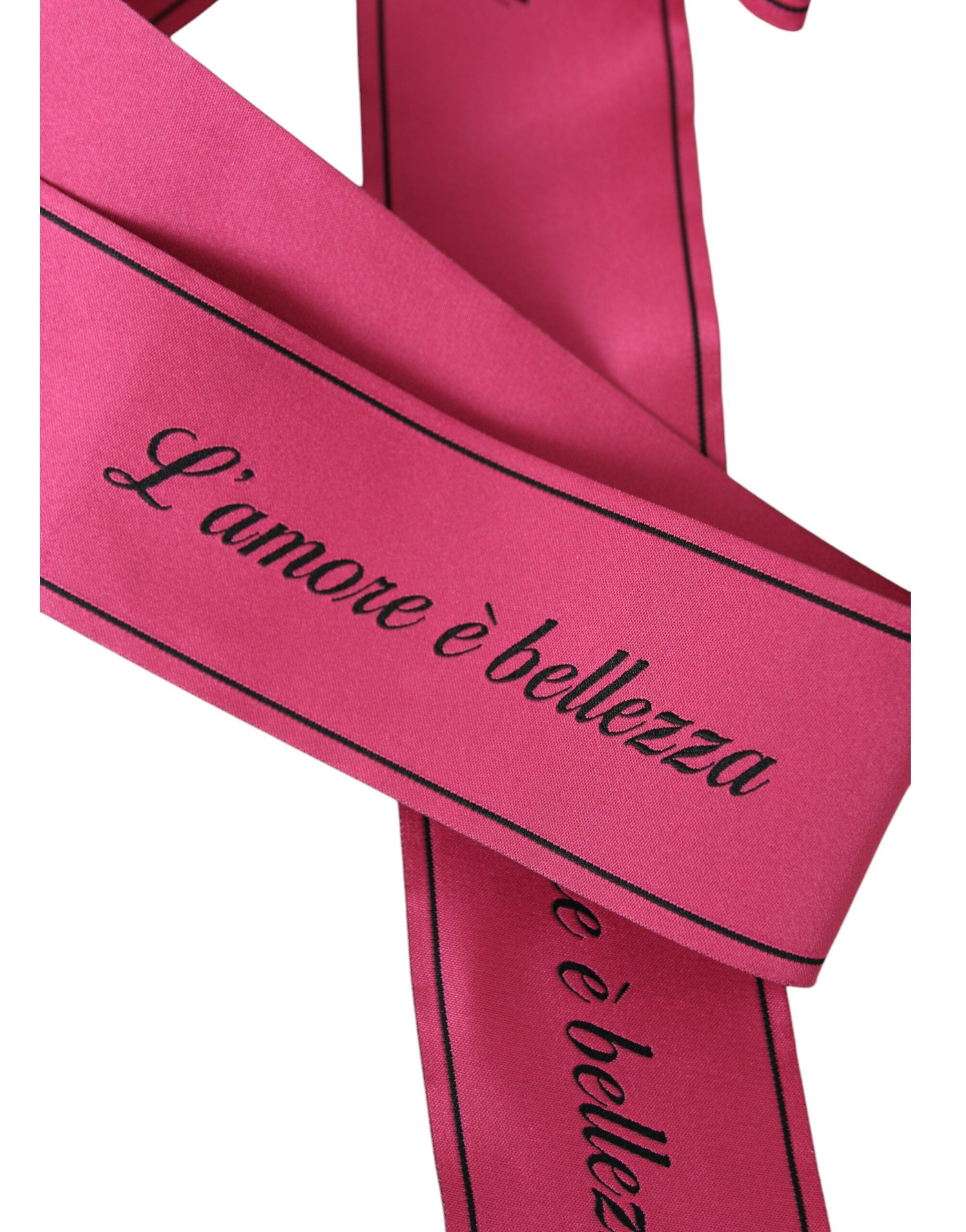 Ζώνη μέσης Dolce & Gabbana Pink L'Amore E'Bellezza