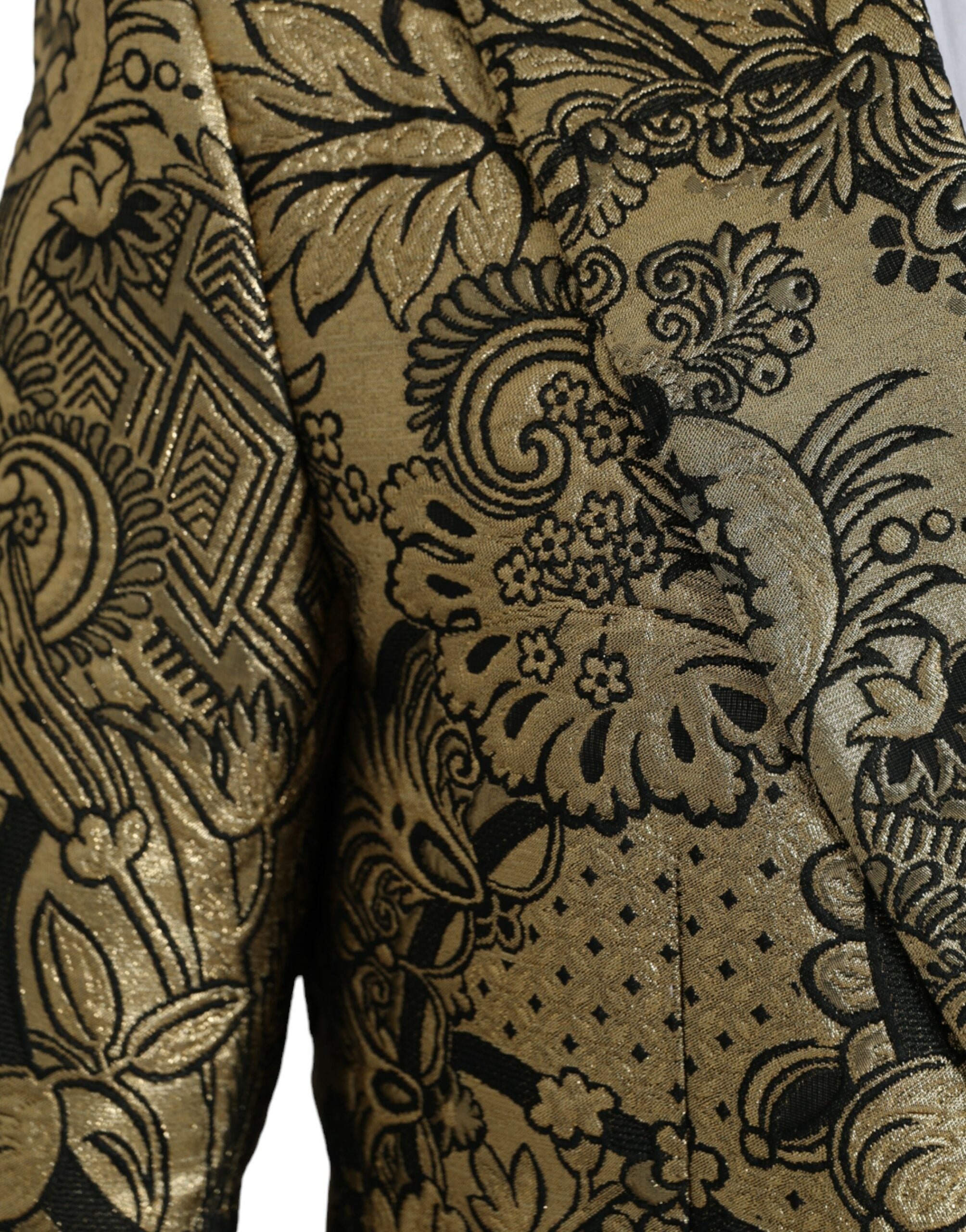 Μπλέιζερ με μονό στήθος Dolce & Gabbana Gold SICILIA Jacquard