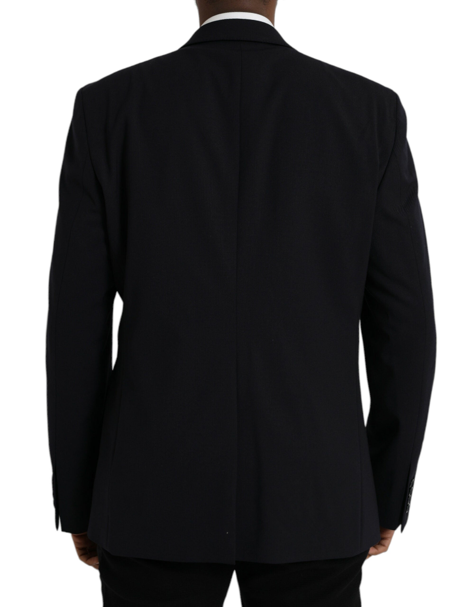 Dolce & Gabbana Black MARTINI Blazer με μονό στήθος