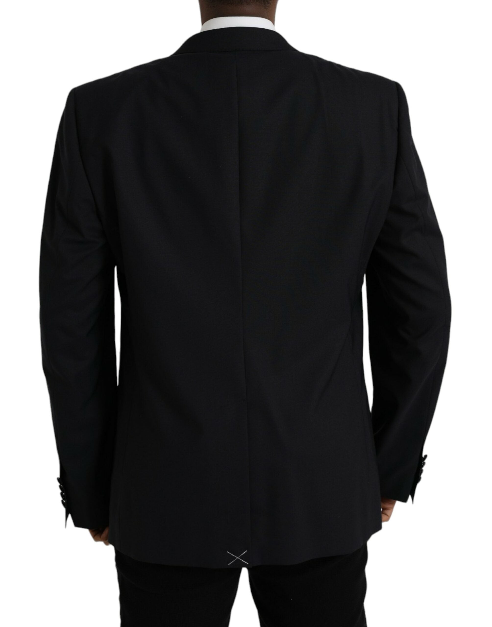 Dolce & Gabbana Blue MARTINI Blazer με μονό στήθος