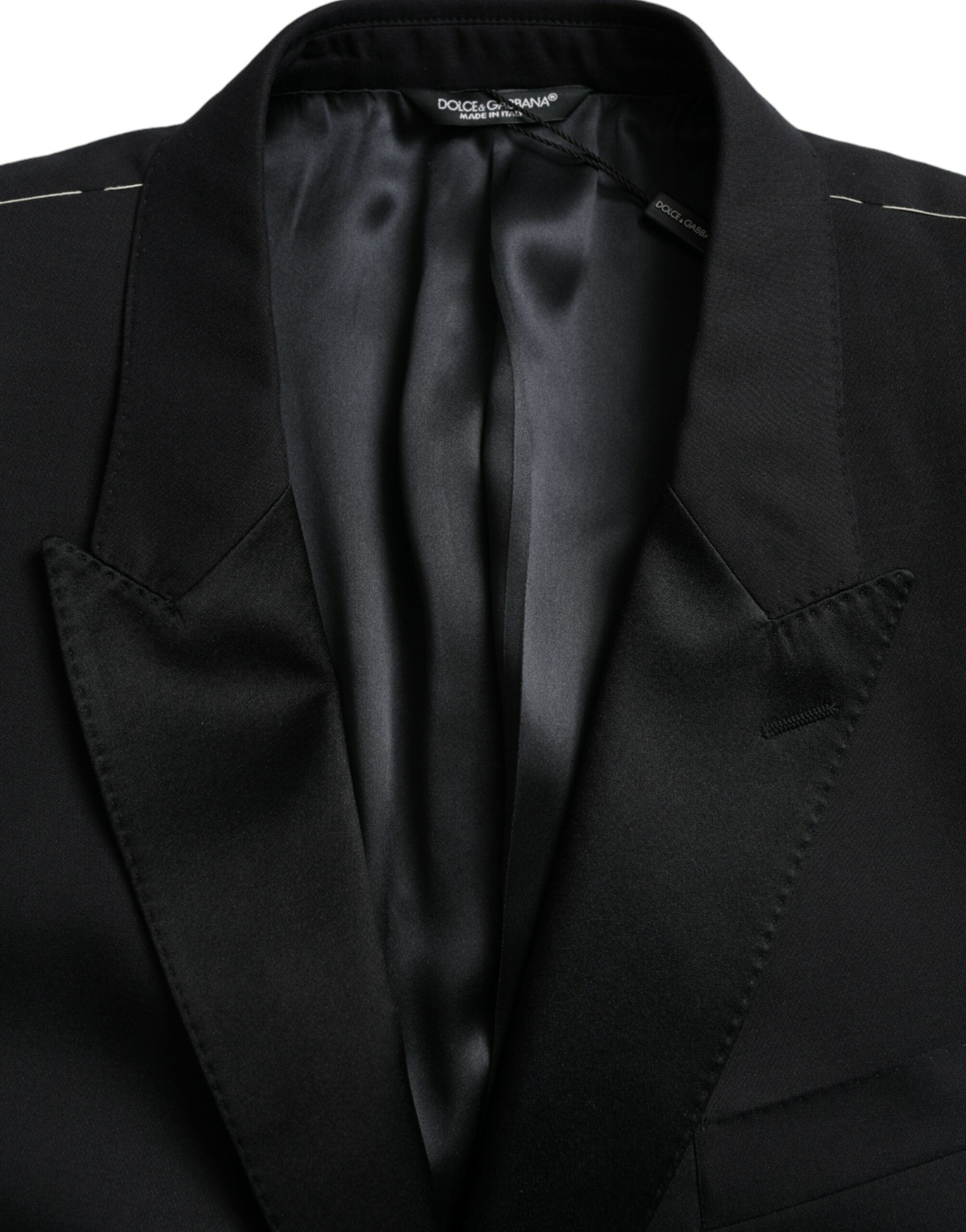 Dolce & Gabbana Blue MARTINI Blazer με μονό στήθος