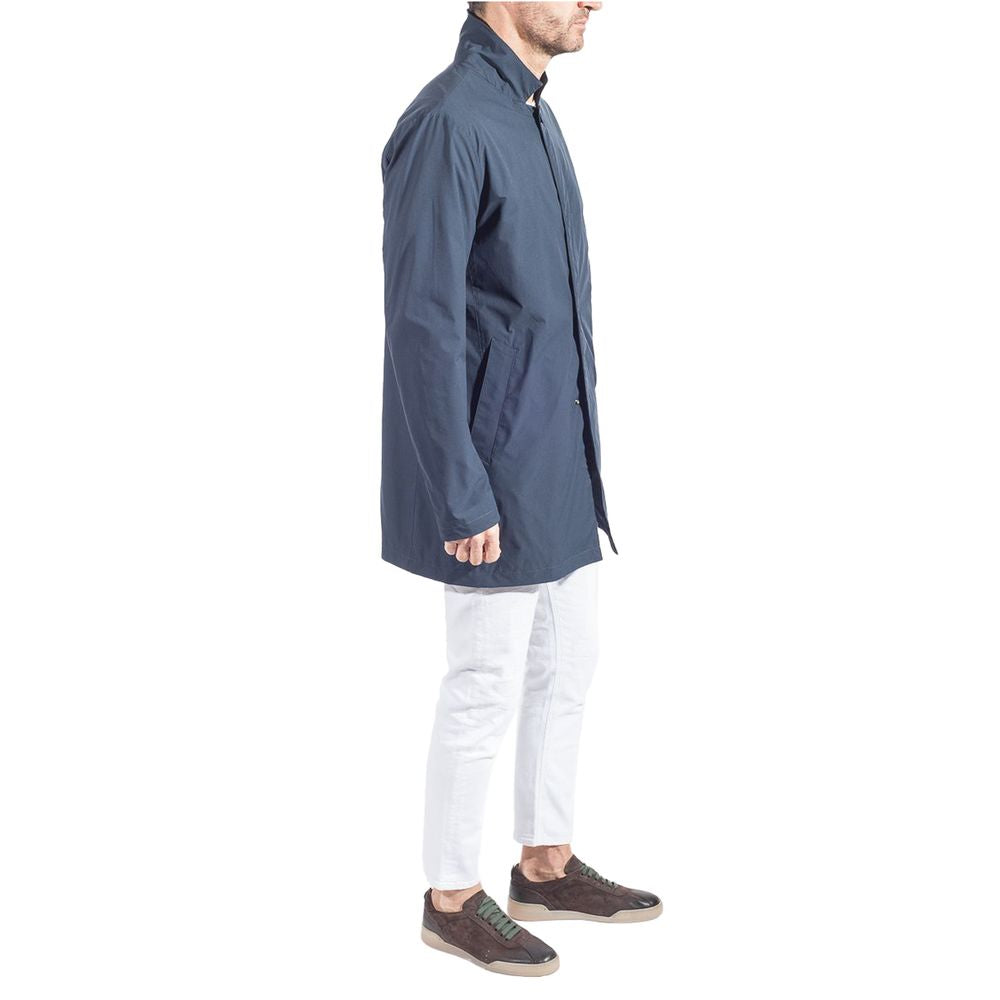 Ανδρική καμπαρντίνα People Of Shibuya Blue Polyester
