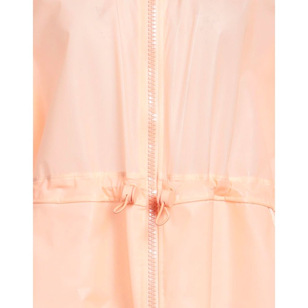 Μπουφάν Elisabetta Franchi Powder Pink Long Αδιάβροχο