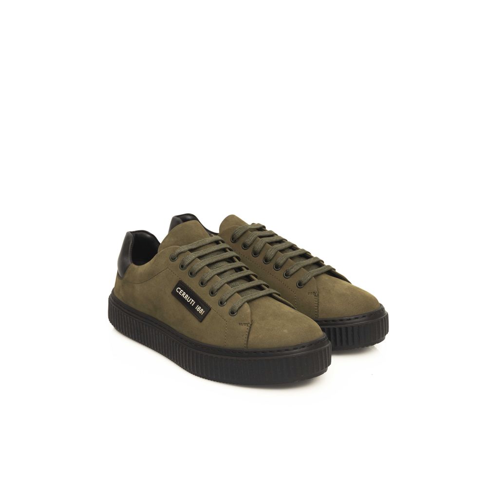Ανδρικά αθλητικά παπούτσια Cerruti 1881 Green Leather