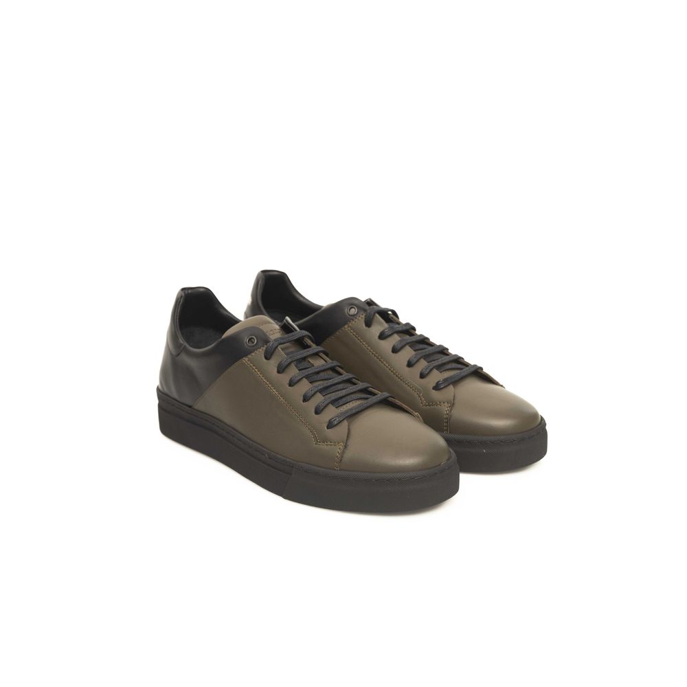 Ανδρικά αθλητικά παπούτσια Cerruti 1881 Green Leather