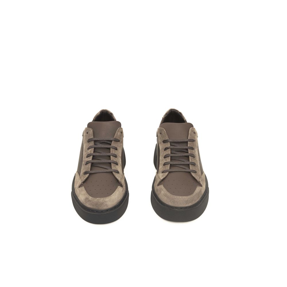 Ανδρικά αθλητικά παπούτσια Cerruti 1881 Beige Leather