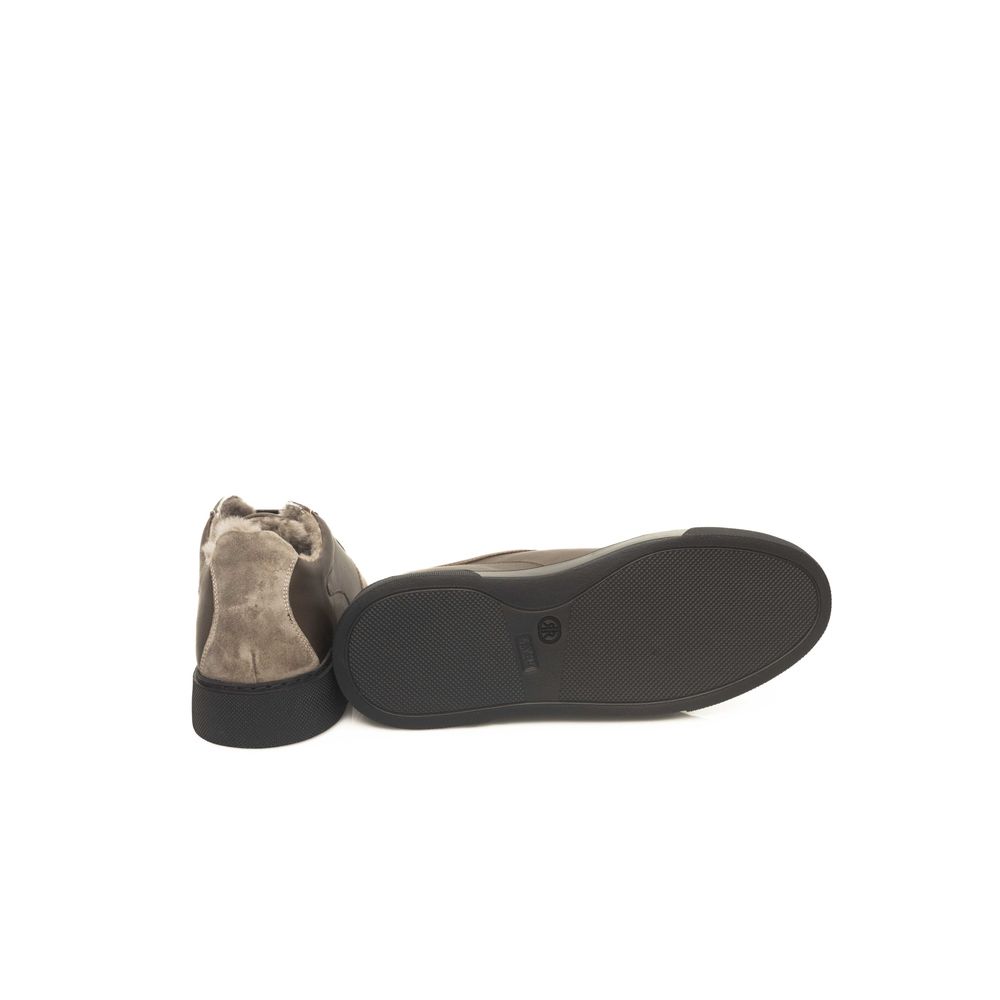 Ανδρικά αθλητικά παπούτσια Cerruti 1881 Beige Leather