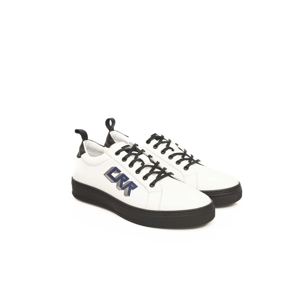 Ανδρικά αθλητικά παπούτσια Cerruti 1881 White Leather