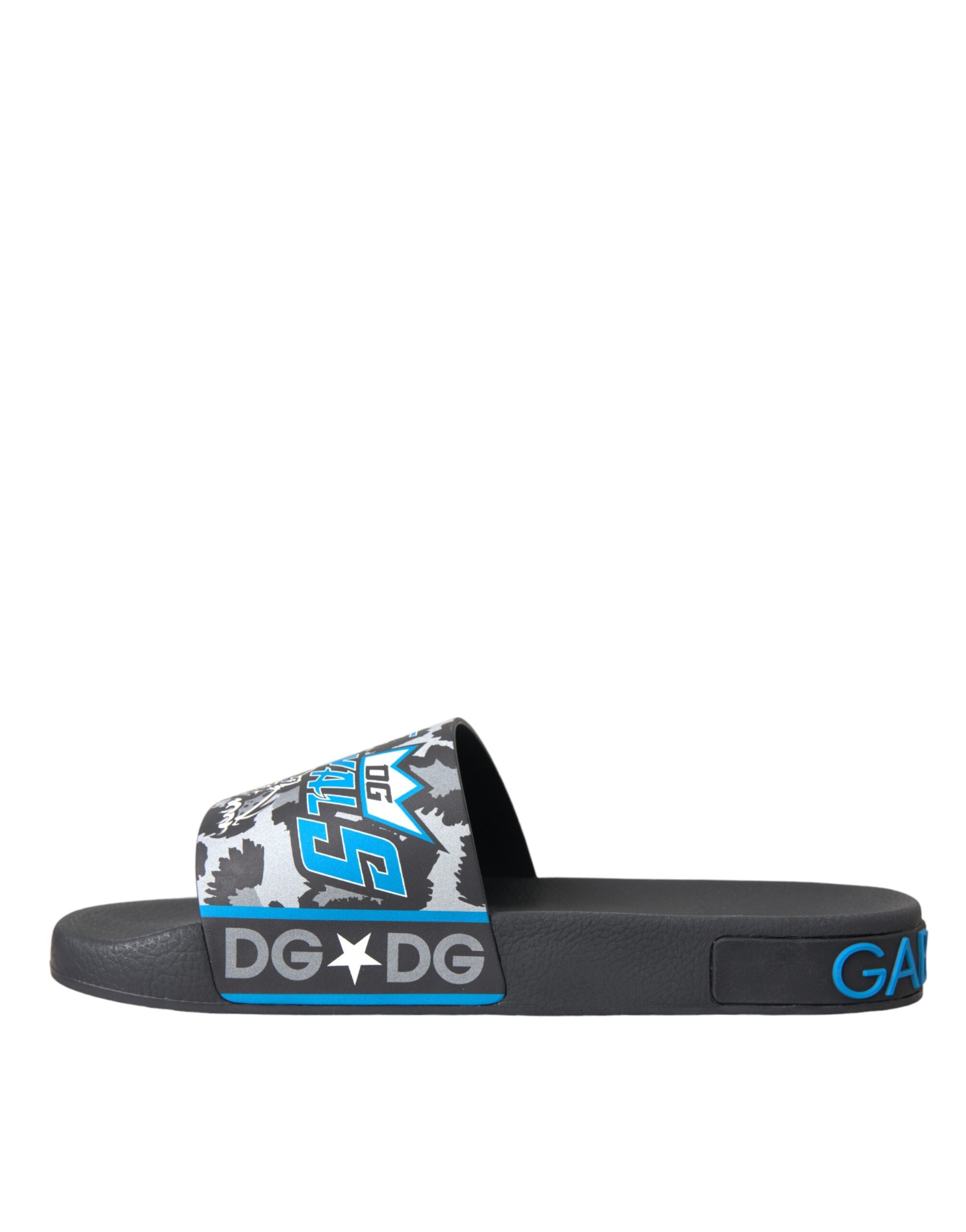 Dolce & Gabbana Πολύχρωμα Jungle Sport Δερμάτινα Beachwear Ανδρικά παπούτσια