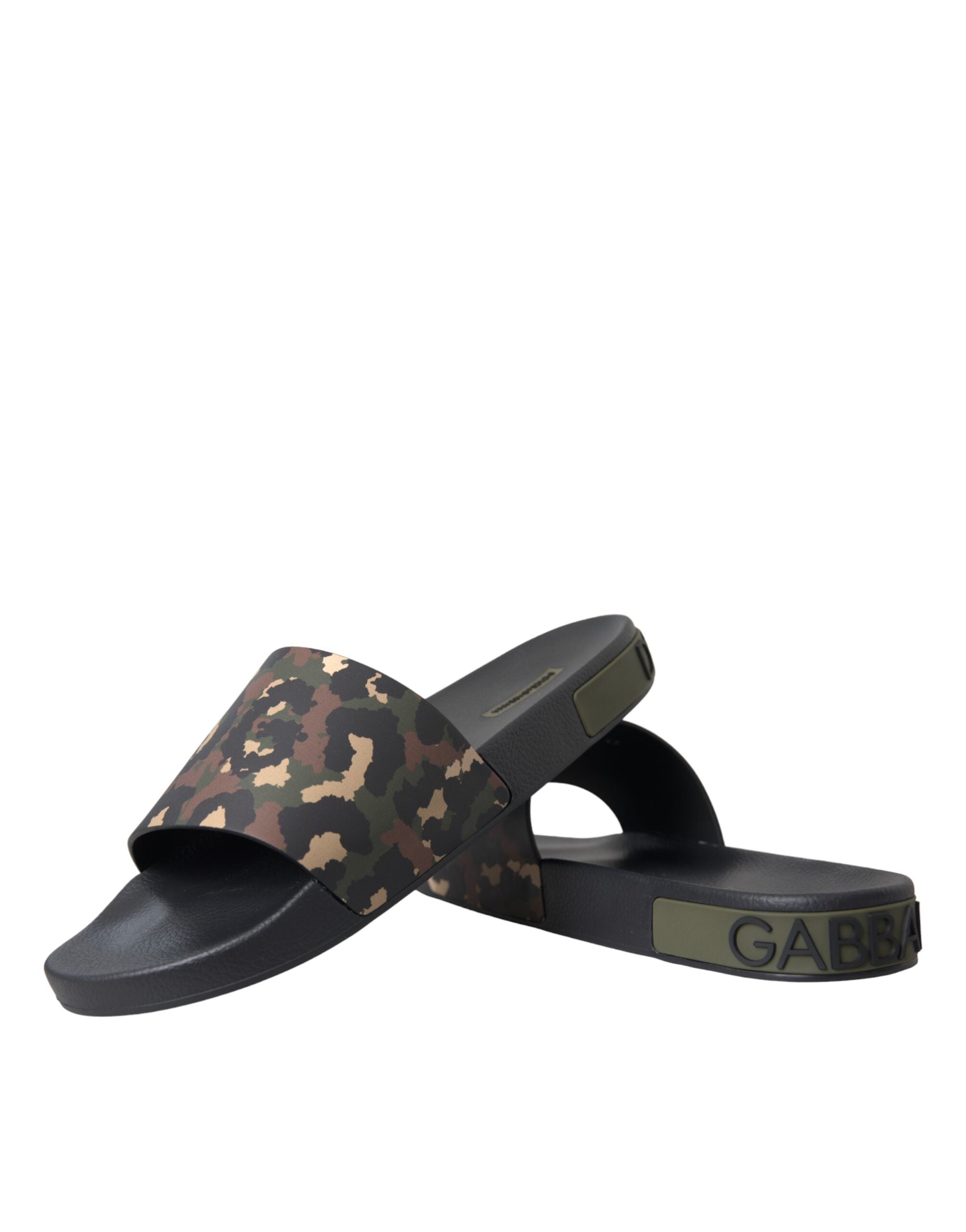 Dolce & Gabbana πολύχρωμα δερμάτινα ρούχα για ανδρικά παπούτσια παραλλαγής