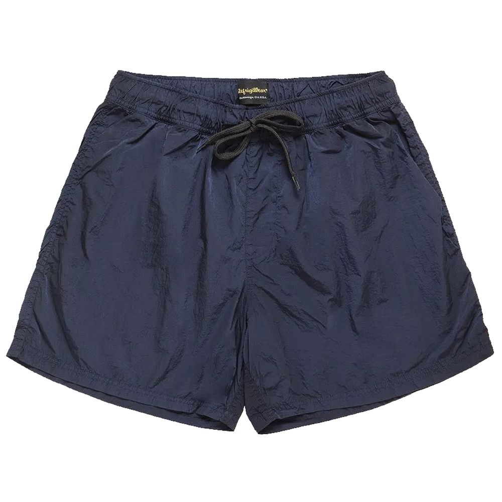 Refrigiwear Blue Nylon Men Swim Trunk