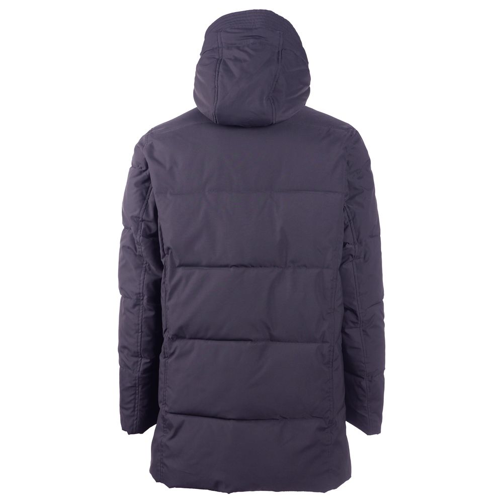 Ανδρικό μπουφάν Emilio Romanelli Blue Polyester