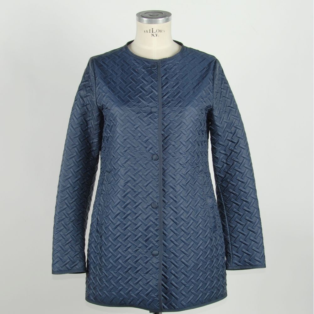 Γυναικείο μπουφάν Emilio Romanelli Blue Polyester