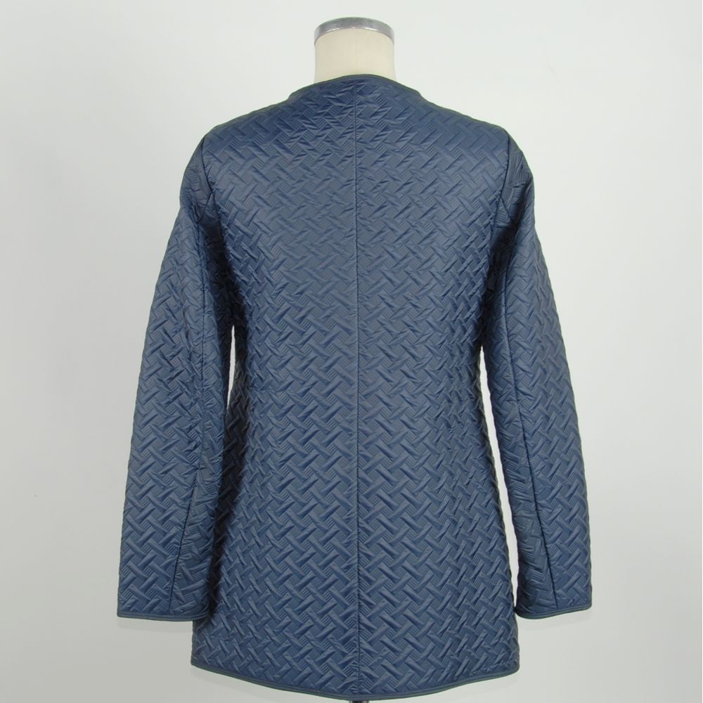 Γυναικείο μπουφάν Emilio Romanelli Blue Polyester