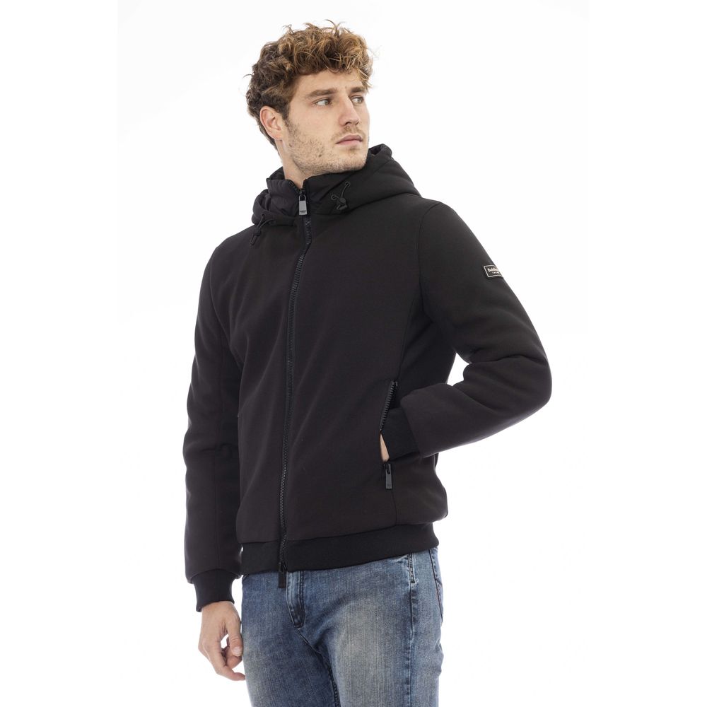 Ανδρικό μπουφάν Baldinini Trend Black Polyester