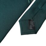 Ανδρική γραβάτα Dolce & Gabbana Green Printed 100% μεταξωτή ρυθμιζόμενη
