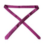 Ανδρική γραβάτα Dolce & Gabbana Purple Solid Satin Silk Ρυθμιζόμενη Ανδρική Γραβάτα