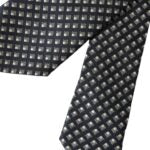Dolce & Gabbana Μαύρη ανδρική γραβάτα με 100% μεταξωτό σχέδιο