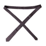 Ανδρική γραβάτα Dolce & Gabbana Purple 100% μεταξωτή πουά ρυθμιζόμενη