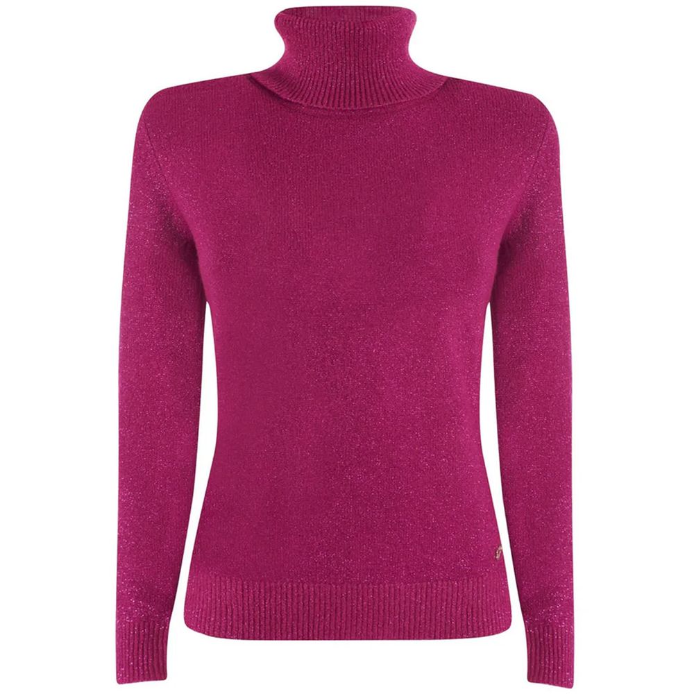Ναι Zee Fuchsia Viscose πουλόβερ