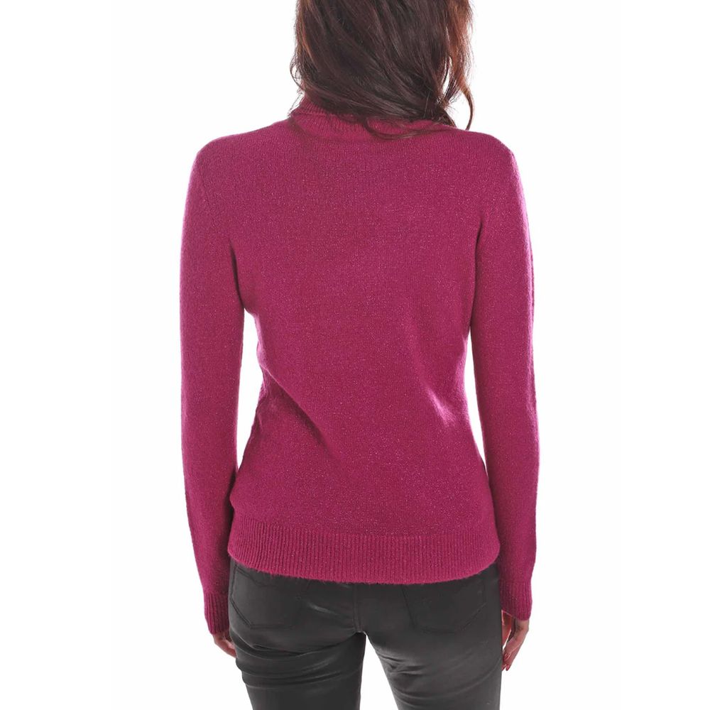 Ναι Zee Fuchsia Viscose πουλόβερ
