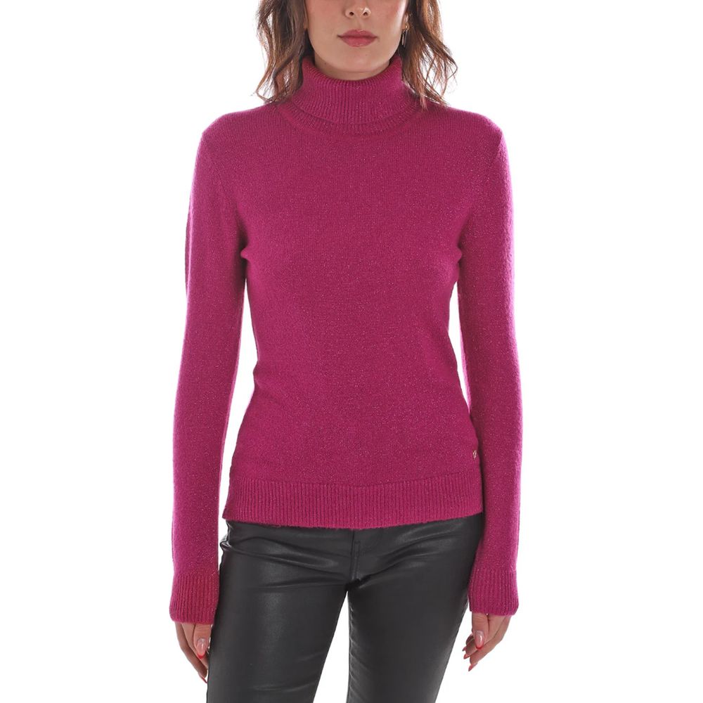 Ναι Zee Fuchsia Viscose πουλόβερ