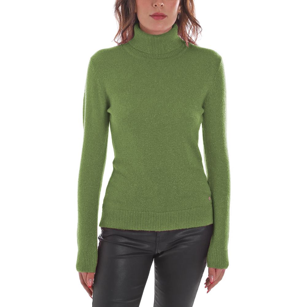 Yes Zee Green Viscose πουλόβερ