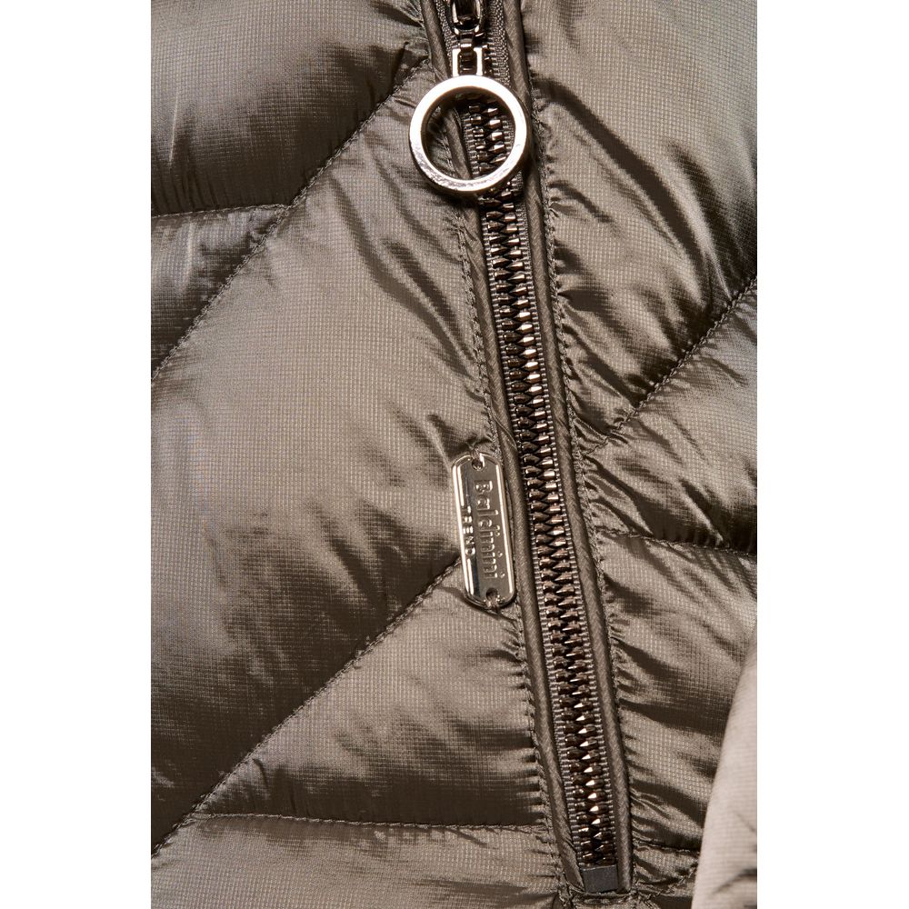 Γυναικείο μπουφάν Baldinini Trend Grey Polyester